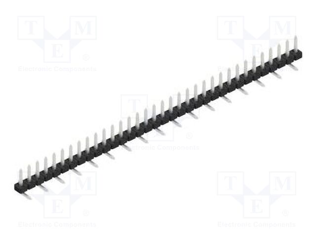 Connector: pin strips; pin header; male; PIN: 34; 2mm; SMT; 1x34