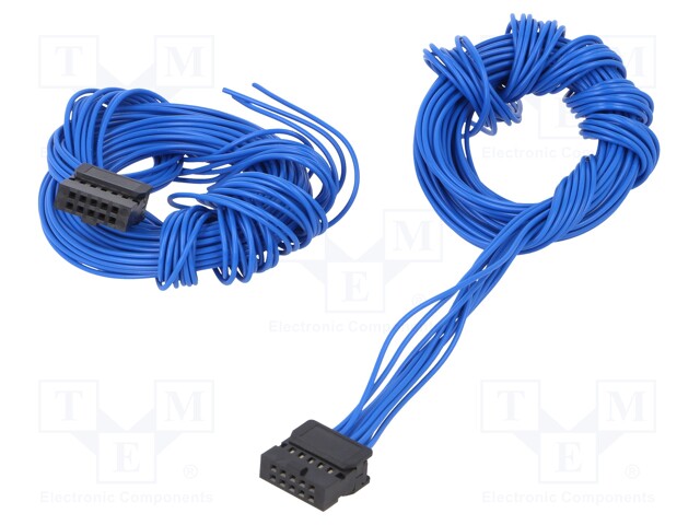 I/O-terminal block connecting cable; Application: FP0R series