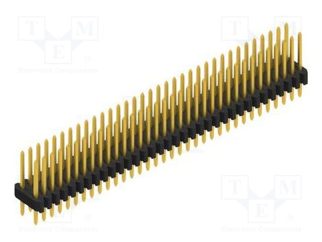 Connector: pin strips; pin header; male; PIN: 68; 1.27mm; THT; 2x34
