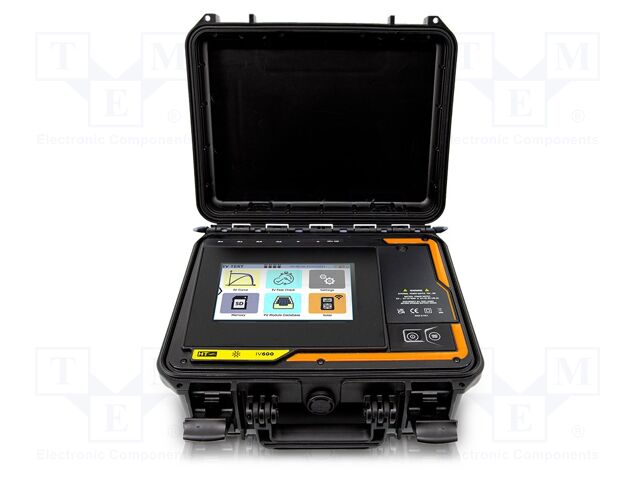 Measuring kit: photovoltaic system analyzer; 3÷1500V; 200mA÷40A