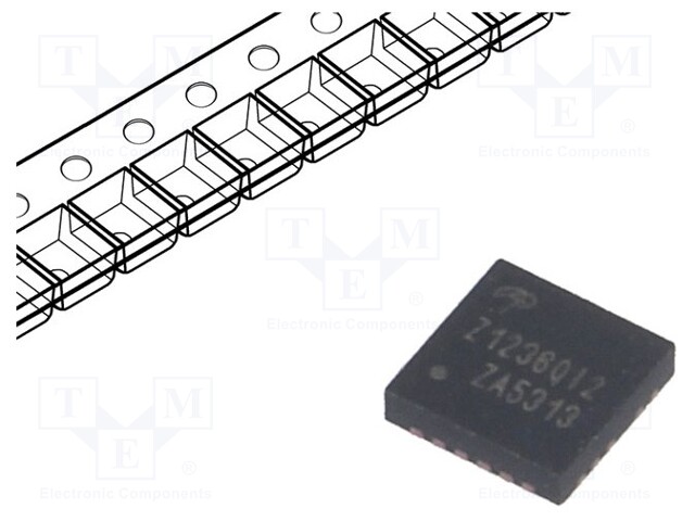 PMIC; DC/DC converter; Uin: 2.7÷28V; Uout: 24V; QFN23; buck