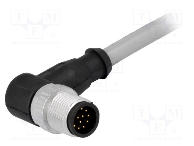 Plug; M12; PIN: 12; male; A code-DeviceNet / CANopen; 0.5m; cables
