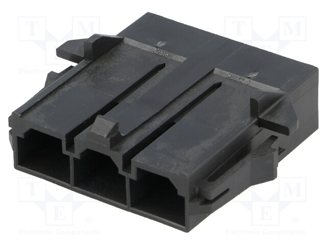 Plug; wire-board; male; Series: Mini-Fit Sr; 10mm; PIN: 3; 600V