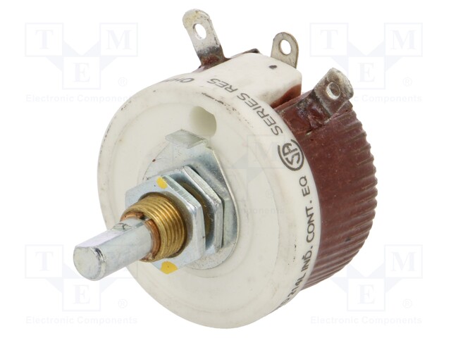 Potentiometer: shaft; 8Ω; 25W; 6.35mm; Shaft: smooth; wirewound