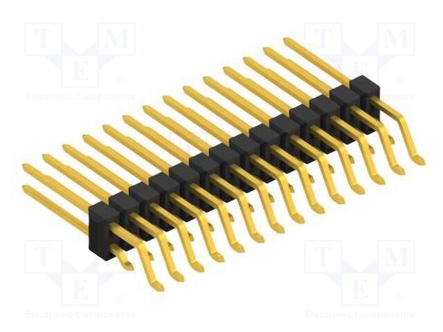 Connector: pin strips; pin header; male; PIN: 28; 2.54mm; SMT; 2x14