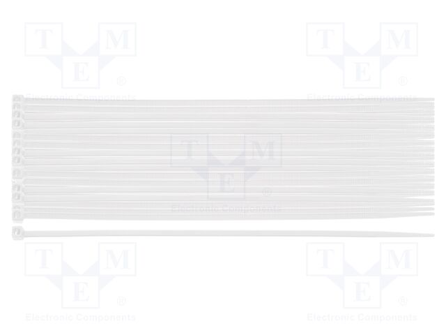 Cable tie; L: 150mm; W: 2.5mm; natural; 100pcs; EXTREME