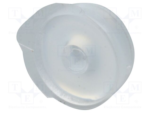 Washer; round; D=5mm; h=1.8mm; polyamide; natural