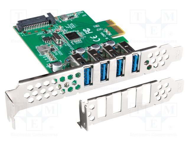 PC extension card: PCIe; PCIe,SATA,USB A socket x4; 5Gbps