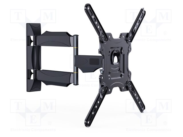 Holder; for wall mounting; 32kg; 32÷55"; black