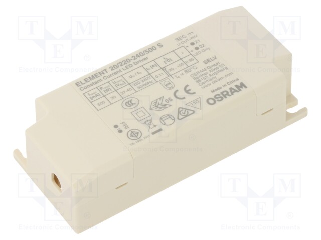 Power supply: switched-mode; LED