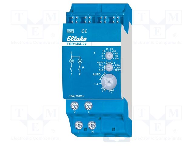 Executive module; for DIN rail mounting; 230VAC; NO x2; Ch: 2