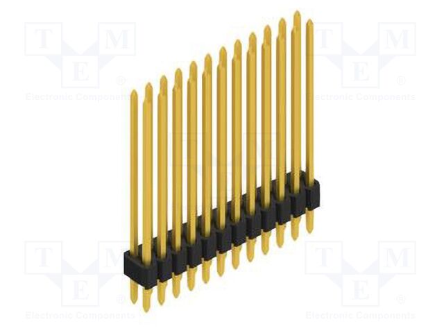 Connector: pin strips; pin header; male; PIN: 24; 1.27mm; THT; 2x12
