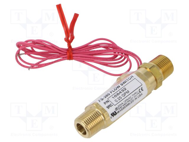 Module: signaller; Control.param: fluid flow; 0,25 GPM; 0.6m