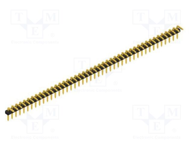 Connector: pin strips; pin header; male; PIN: 44; 2mm; THT; 1x44
