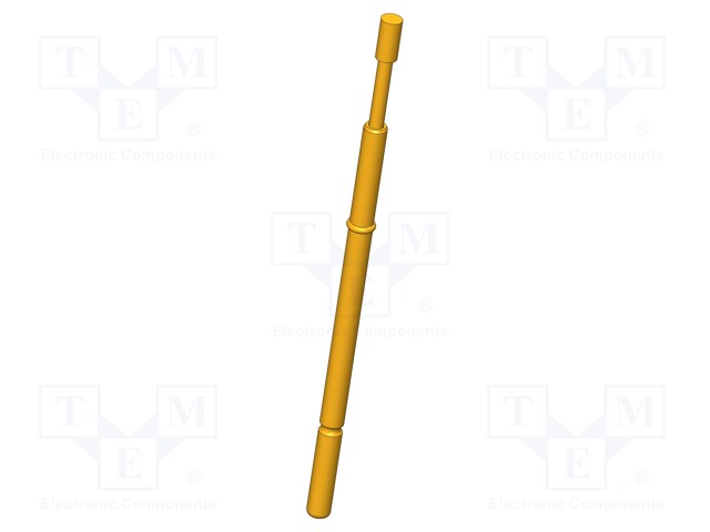 Test needle; Operational spring compression: 4mm; 5A; Ø: 1.5mm
