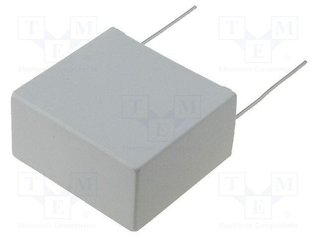 Capacitor: polypropylene; X2; 1uF; 27.5mm; ±10%; 31.5x13.5x23.5mm