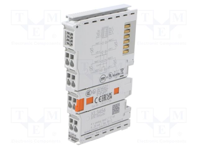 Industrial module: analog input; Resolution: 12bit; -25÷60°C