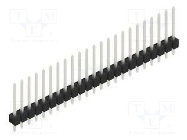 Connector: pin strips; pin header; male; PIN: 23; 2.54mm; THT; 1x23
