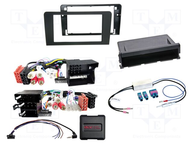 Adapter for control from steering wheel; Audi; black