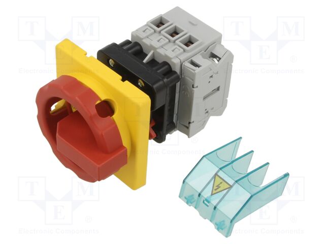 Switch-disconnector; Poles: 3; on panel; 16A; 3LD3; 7.5kW