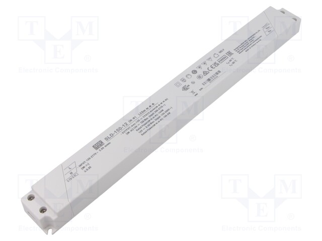 Power supply: switched-mode; LED; 150W; 12VDC; 12A; 120÷305VAC
