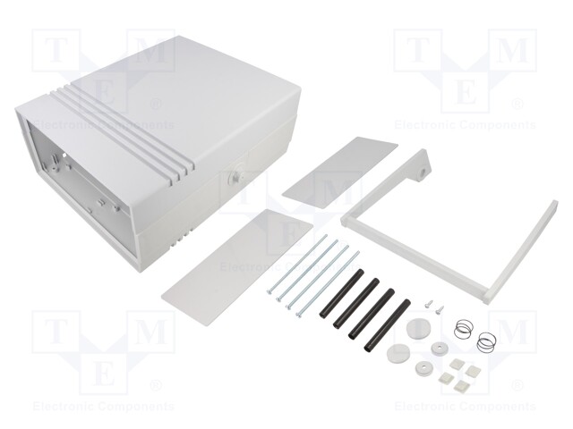 Enclosure: with panel; with adjustable foot; STRUMENTALIA; ABS