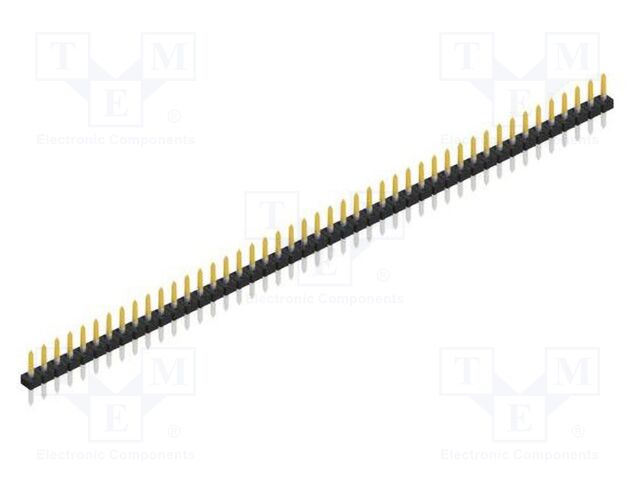 Connector: pin strips; pin header; male; PIN: 45; 2mm; THT; 1x45