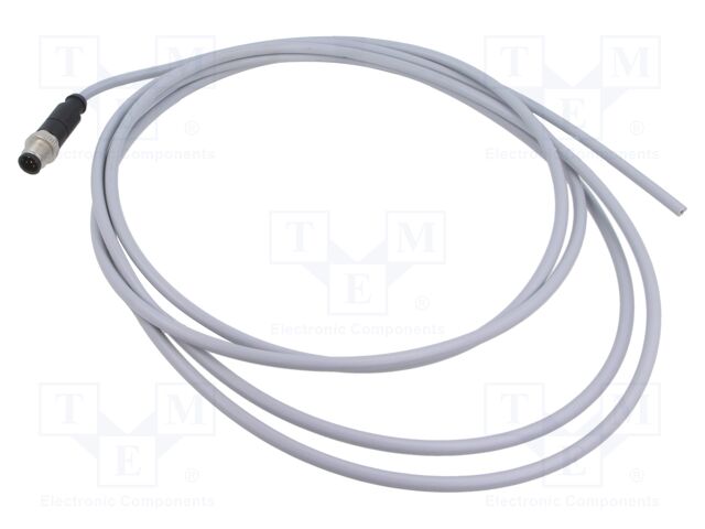 Connector: M12; plug; PIN: 5; male; A code-DeviceNet / CANopen; 3m