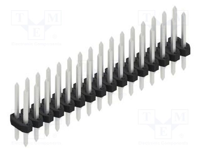 Connector: pin strips; pin header; male; PIN: 32; 2mm; THT; 2x16