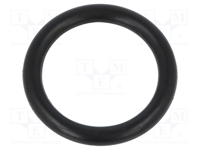 O-ring gasket; NBR; D: 2.5mm; Øint: 15mm; black; -30÷100°C