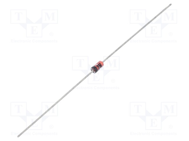 Diode: Zener; 0.5W; 28V; DO35; single diode; 100nA