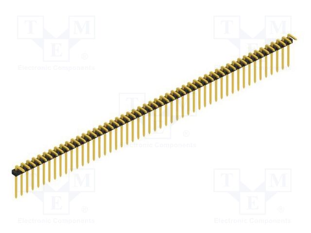 Connector: pin strips; pin header; male; PIN: 50; 2mm; THT; 1x50