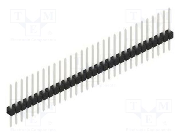 Connector: pin strips; pin header; male; PIN: 30; 2.54mm; THT; 1x30