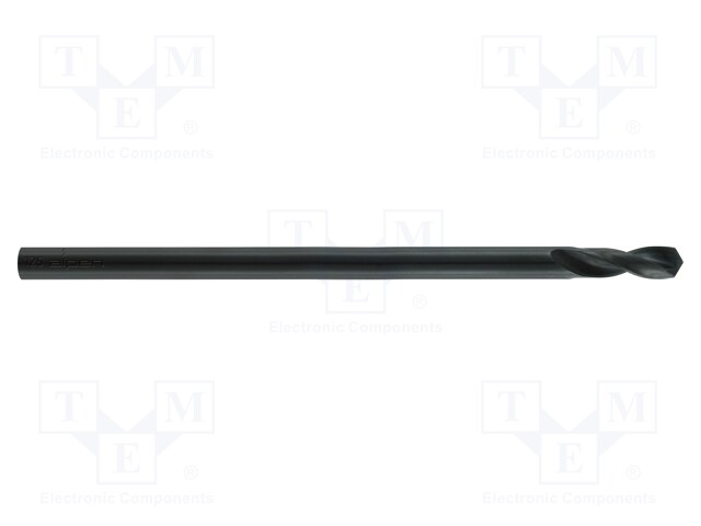 Drill bit; for metal; Ø: 6.2mm; L: 200mm; Working part len: 30mm