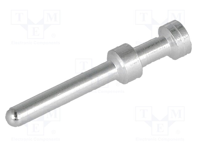 Contact; male; 0.75mm2; 18AWG; Han E High Temp; silver plated