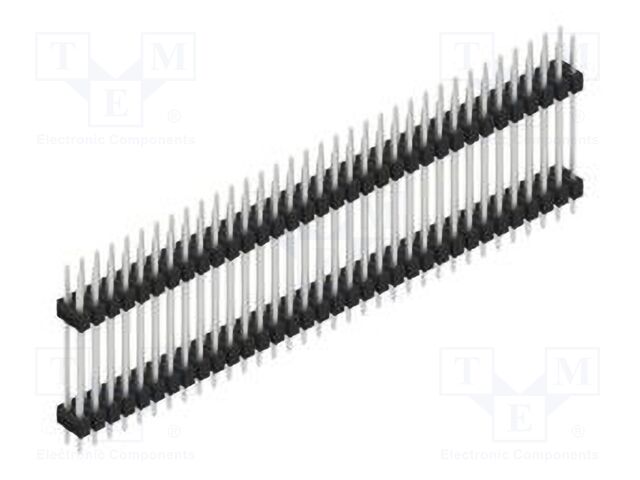 Connector: pin strips; pin header; male; PIN: 68; 2.54mm; THT; 2x34