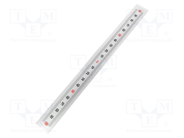 Ruler; figures vertically arranged,self-adhesive; W: 11mm
