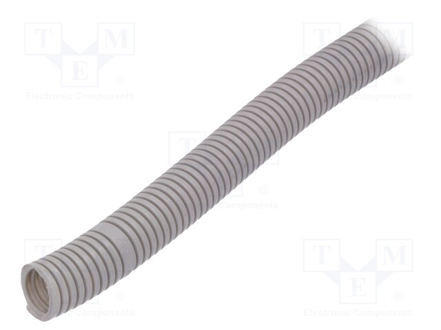 Protective tube; ØBraid : 25mm; grey; L: 50m; -5÷60°C; Øint: 19mm
