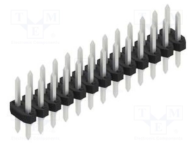 Connector: pin strips; pin header; male; PIN: 26; 2mm; THT; 2x13