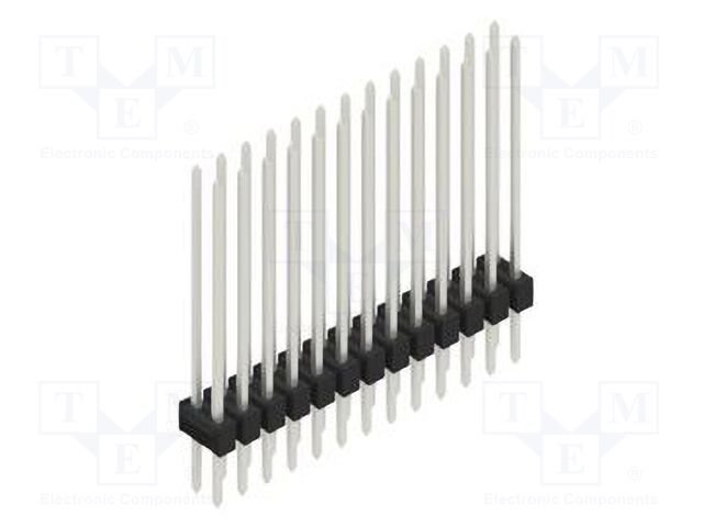 Connector: pin strips; pin header; male; PIN: 26; 2.54mm; THT; 2x13
