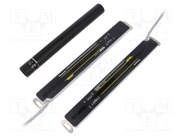 Safety light curtain; H: 240mm; 0.1÷3m; IP67; SF4C; 24VDC; lead 5m