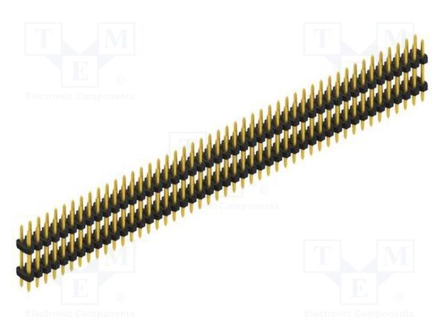 Connector: pin strips; pin header; male; PIN: 94; 2mm; THT; 2x47