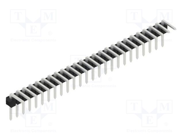 Connector: pin strips; pin header; male; PIN: 25; 2.54mm; THT; 1x25