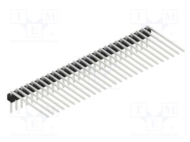 Connector: pin strips; pin header; male; PIN: 27; 2.54mm; THT; 1x27