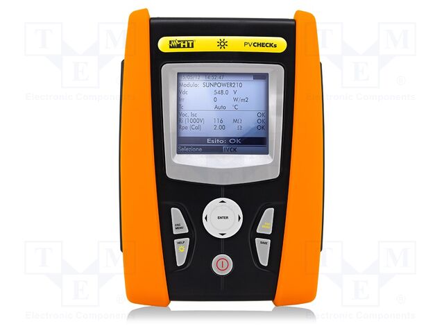 Meter: appliance meter; VDC accuracy: ±(0.5%+2digit); 3÷1500V