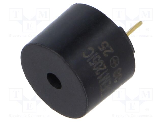 Sound transducer: electromagnetic signaller; THT; 2.55kHz; 30mA