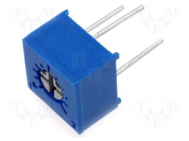 Potentiometer: mounting; single turn,horizontal; 100kΩ; 500mW