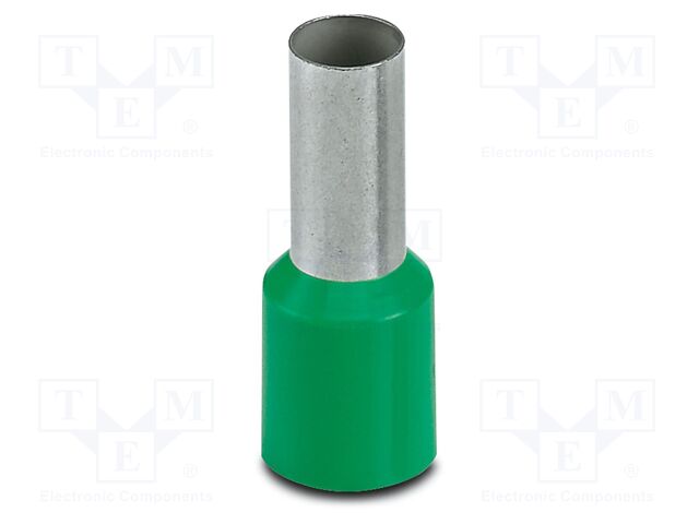 Tip: bootlace ferrule; insulated; copper; 16mm2; Bit len: 12mm
