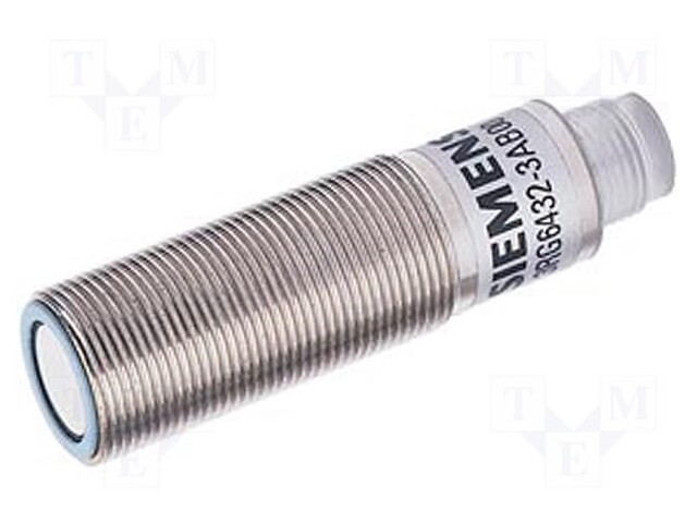 Sensor: ultrasonic; straight; Range: 0÷0.4m; PNP / NO; Housing: M18