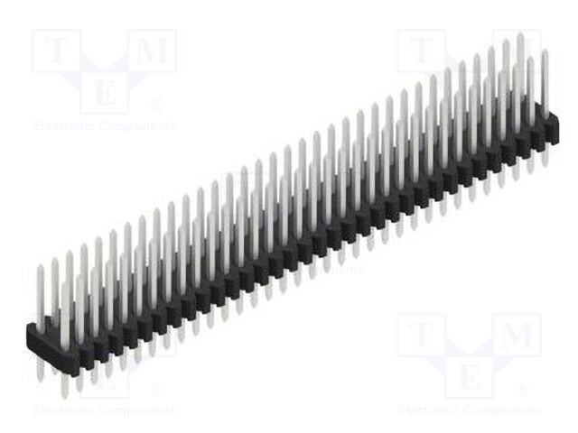 Connector: pin strips; pin header; male; PIN: 68; 1.27mm; THT; 2x34